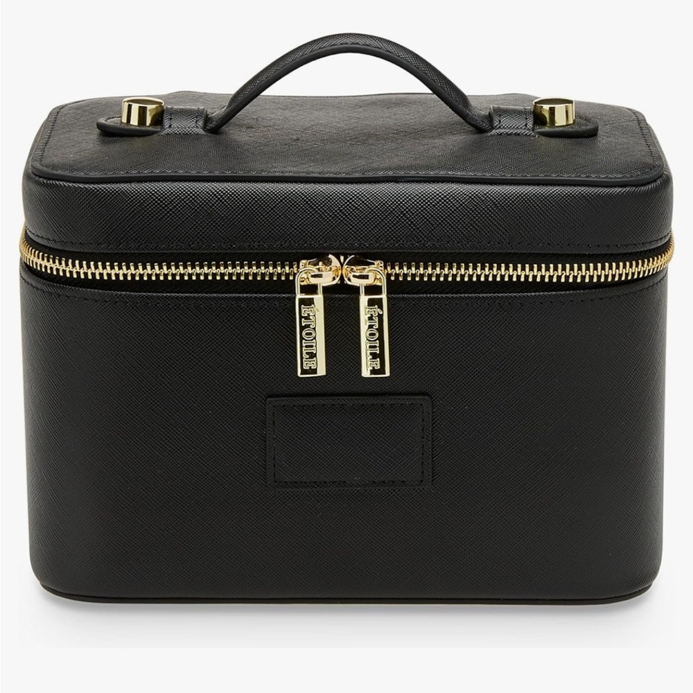 Etoile Mini Vanity Case in Black - Picture 1 of 8